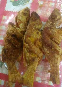 Ikan Goreng kuning lengkuas