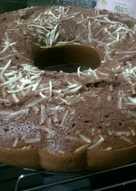 Cake Coklat Putih Telur