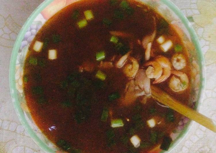 resep makanan Tomyam Homemade