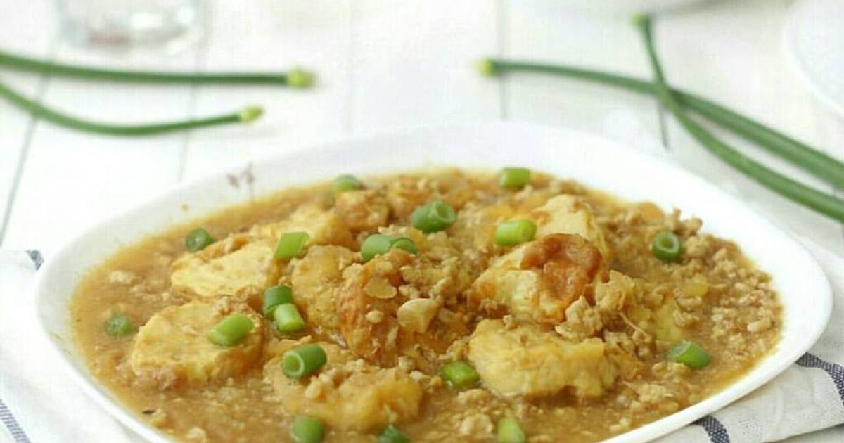 Resep Tofu Ayam Cincang ala HeniMaria