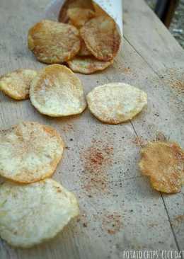 Homemade potatoes chip