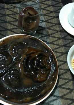Puding coklat vanilla oreo