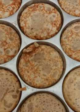 Apem Coklat Susu Tanpa Telur