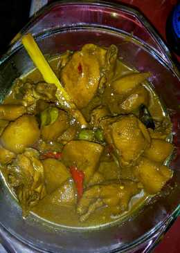 Ayam kentang masak kecap