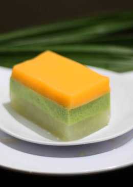 Puding lumut mangga