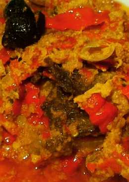 Dendeng Lambok Lado Merah