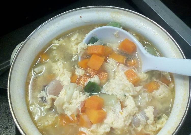 gambar untuk resep makanan Sop ayam sayur Mpasi 1y+