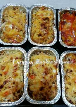 Lasagna singkong lumer