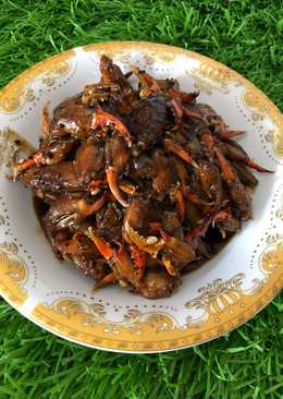 Capit kepiting saos lada hitam