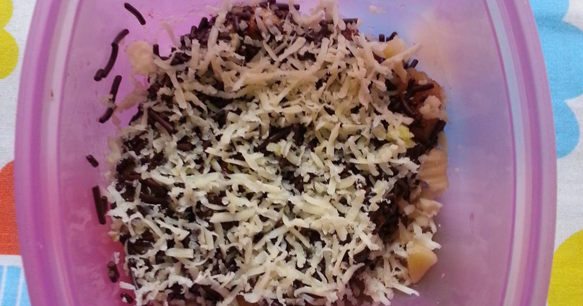 Resep Pisang Penyet Tabur Meises & Keju Parut oleh Endah 