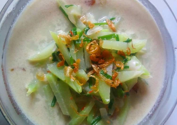 resep makanan Sayur Labu Siam/Manisah