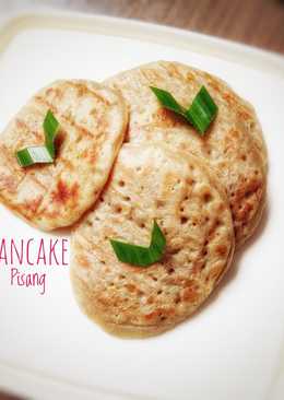 Pancake Pisang (eggless)