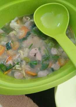 Sayur sop baso