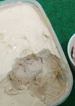 Ice cream milo & oreo