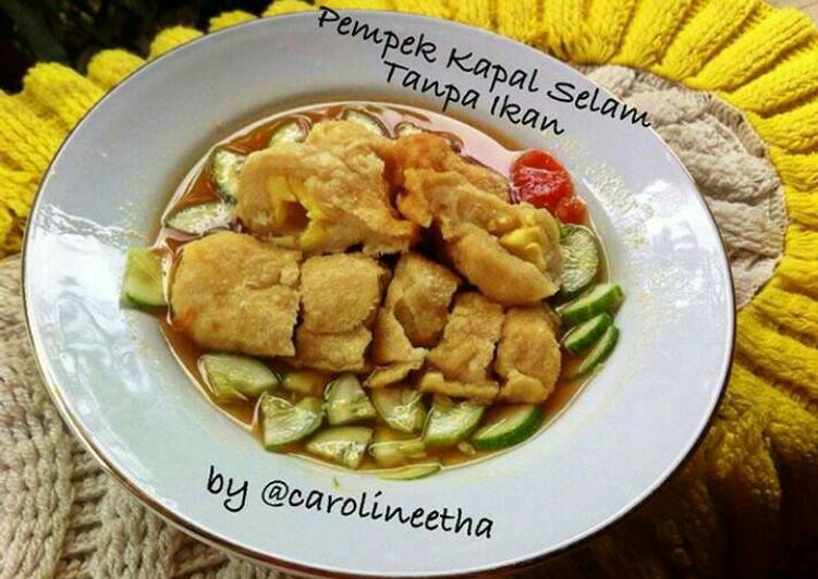 cara membuat Pempek Dos kapal selam dan lenjer