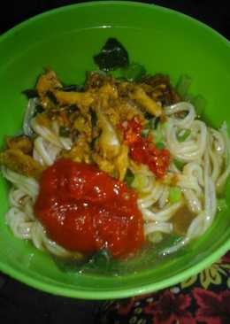 Mie ayam simpel