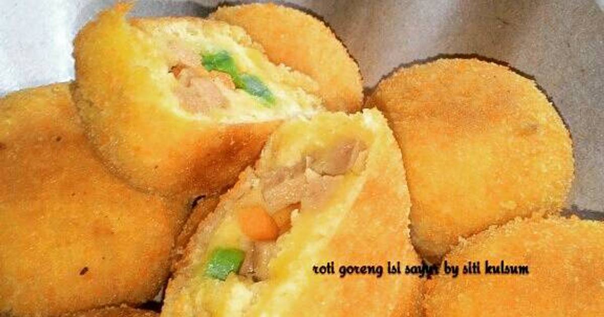 Roti goreng isi  sayur  19 resep  Cookpad