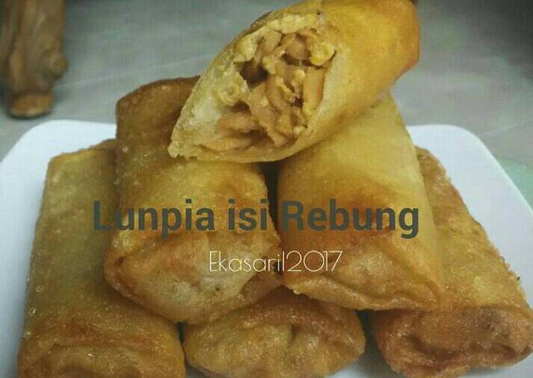 gambar untuk resep makanan Lunpia Rebung khas Semarang