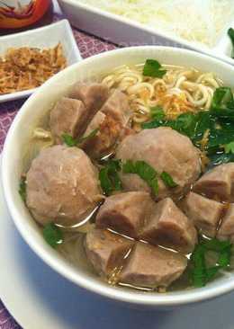 Bakso Sapi Kenyal, Lembut (Memakai Daging Frozen)