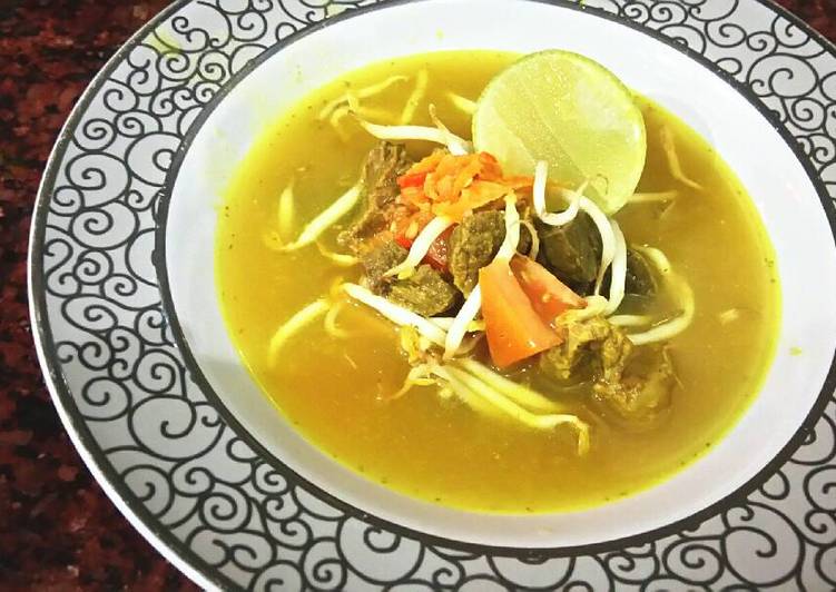 resep Soto sulung (ucu)