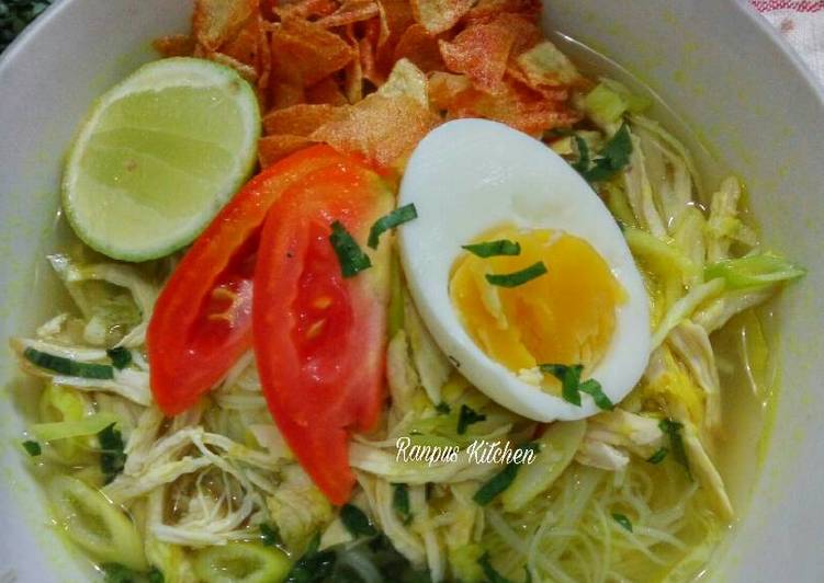 gambar untuk cara membuat Soto Ayam