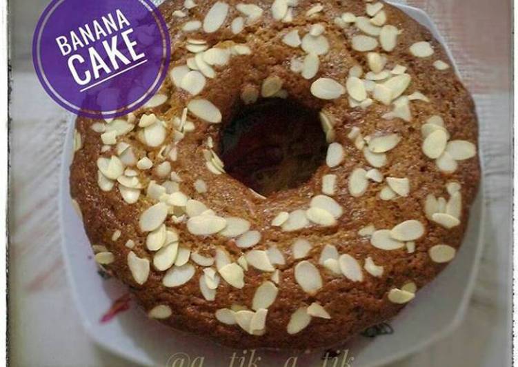 Resep Banana cake by chef Farah Quinn