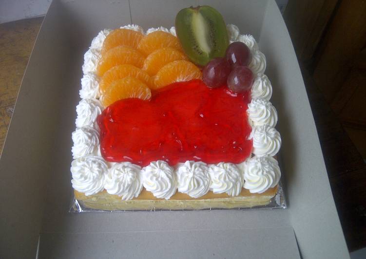 resep masakan Chesee cake tart fruit