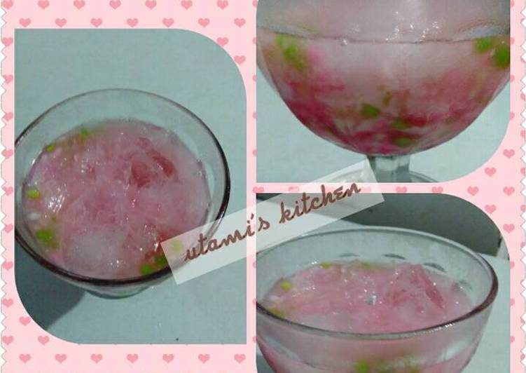 resep Es Campur pacar cina dan nata de coco #menuberbukapuasa