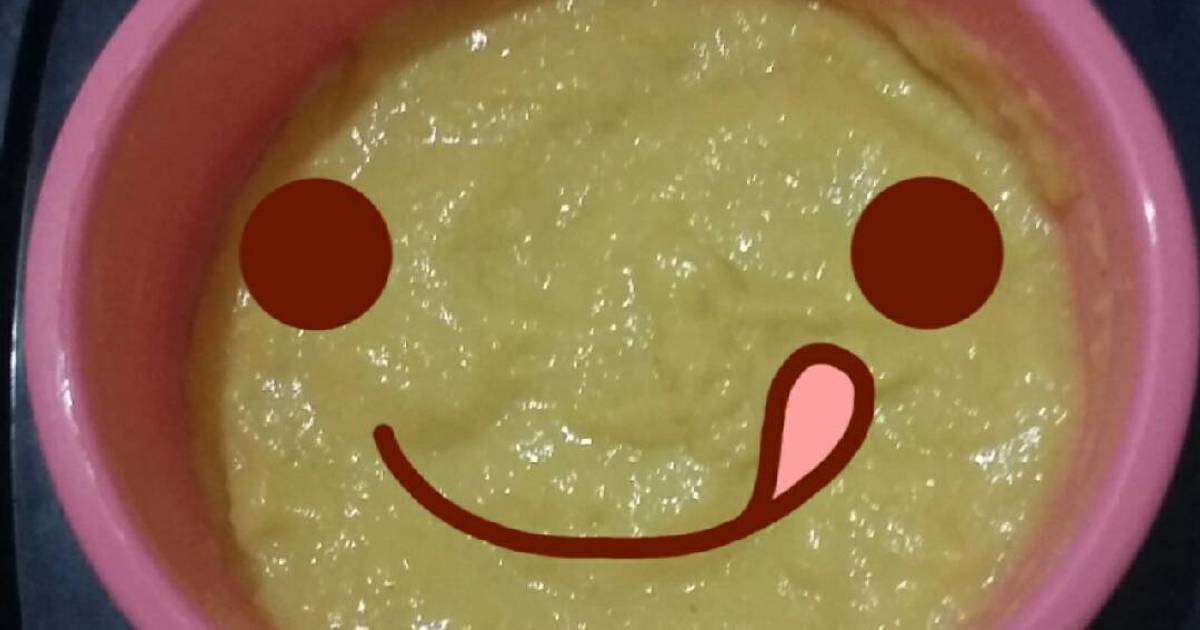 Resep Mpasi Gwen 6m+ bubur jasuke (jagung susu keju) oleh 
