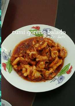 Cumi goreng balado