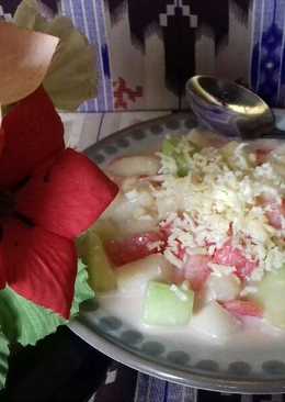 10.Salad buah tabur keju #Kamismanis #Bikinramadanberkesan