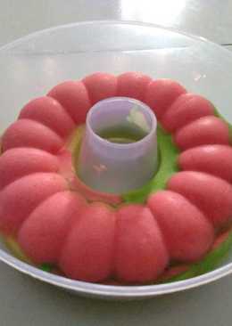 Bolu kukus merah,hijauð