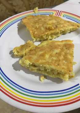 Omelette Indomie Keju