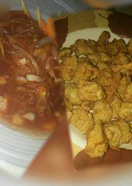 Ayam tepung saus madu