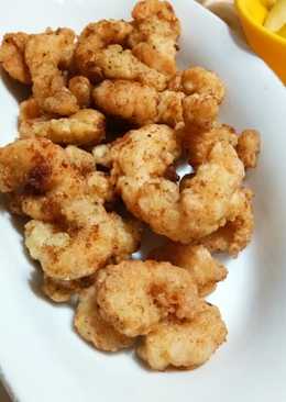 Udang goreng tepung sederhana