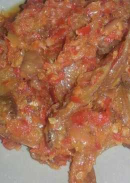 Balado Ikan Asin Bulu Ayam