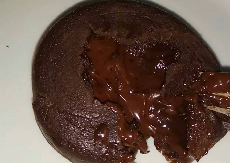 gambar untuk cara membuat Choco Lava Kukus