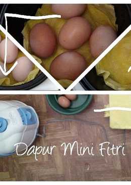 Telur rebus simple ala magiccom