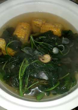 Sayur Bayem Kaldu Udang