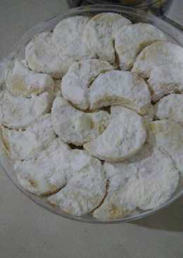 Kue Putri Salju tanpa mixer