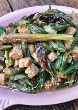 Tumis Buncis Tempe Santan