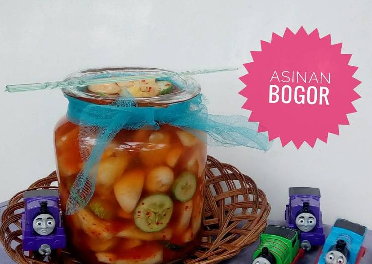 resep makanan Asinan buah Bogor