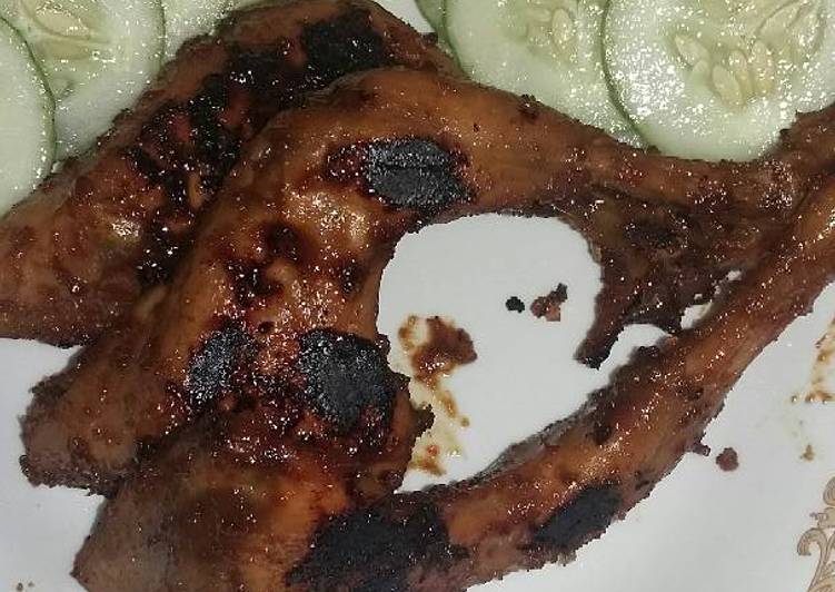 Resep Ayam bakar kecap pedes. Kiriman dari Fine Effendi