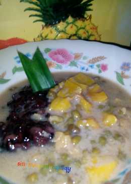 Bubur kacang hijau ketan hitam