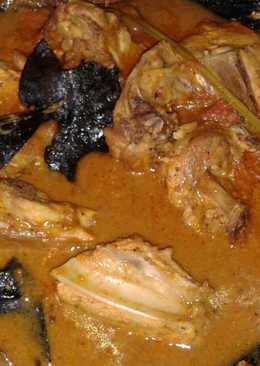 Rendang ayam.