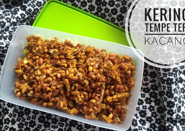 resep Kering Tempe Teri Kacang versi Malas