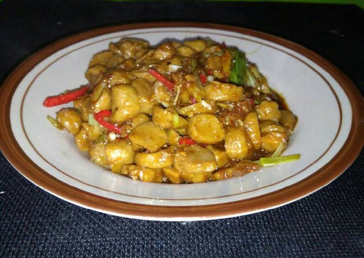 Tumis Bakso Ikan Tumis Bakso Ikan