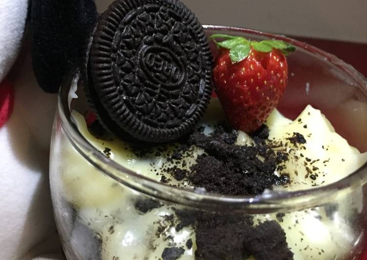 Resep Oreo cheesecake simple?? Oleh Wanti Puspasari