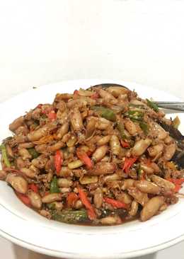 Cumi asin cabe pedas