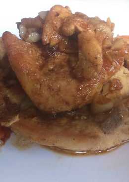 Chicken Fillet with garlic & lemon sauce